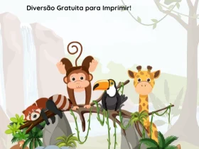 animais selvagens para colorir cover