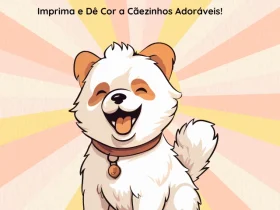 cachorrinho para colorir Cover Preview